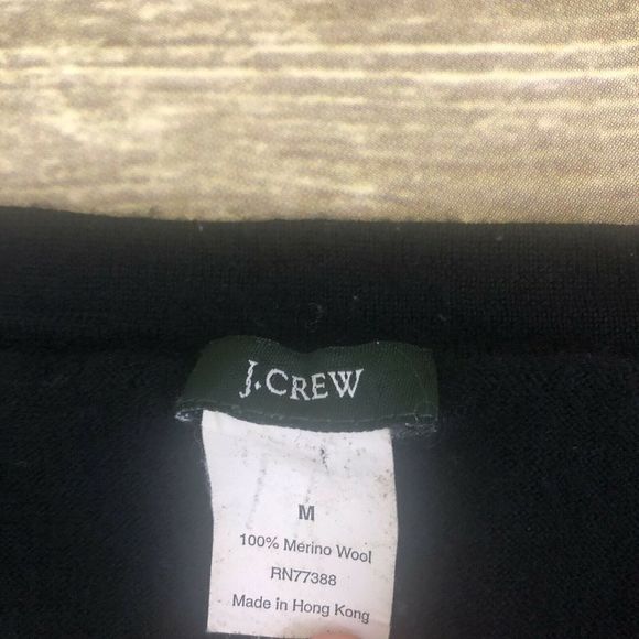 J Crew Womens Black Cardigan Size M - Picture 3 of 5